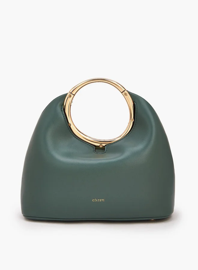 سيليست Solid Shoulder Bag With Chain Handle